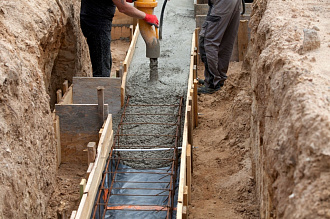 Подача товарного бетона