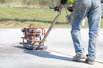 Швонарезчик по готовому бетону
